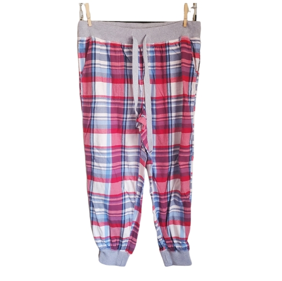 aerie Other - Aerie Plaid Flannel Pj Joggers - Women's Large